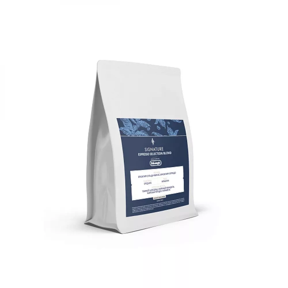 Кофе в зернах DeLonghi Signature coffee Espresso blend 250 гр.