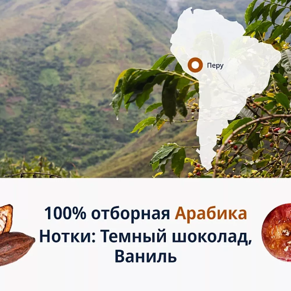 Кофе в зернах DeLonghi Signature coffee Mild Blend 1кг.