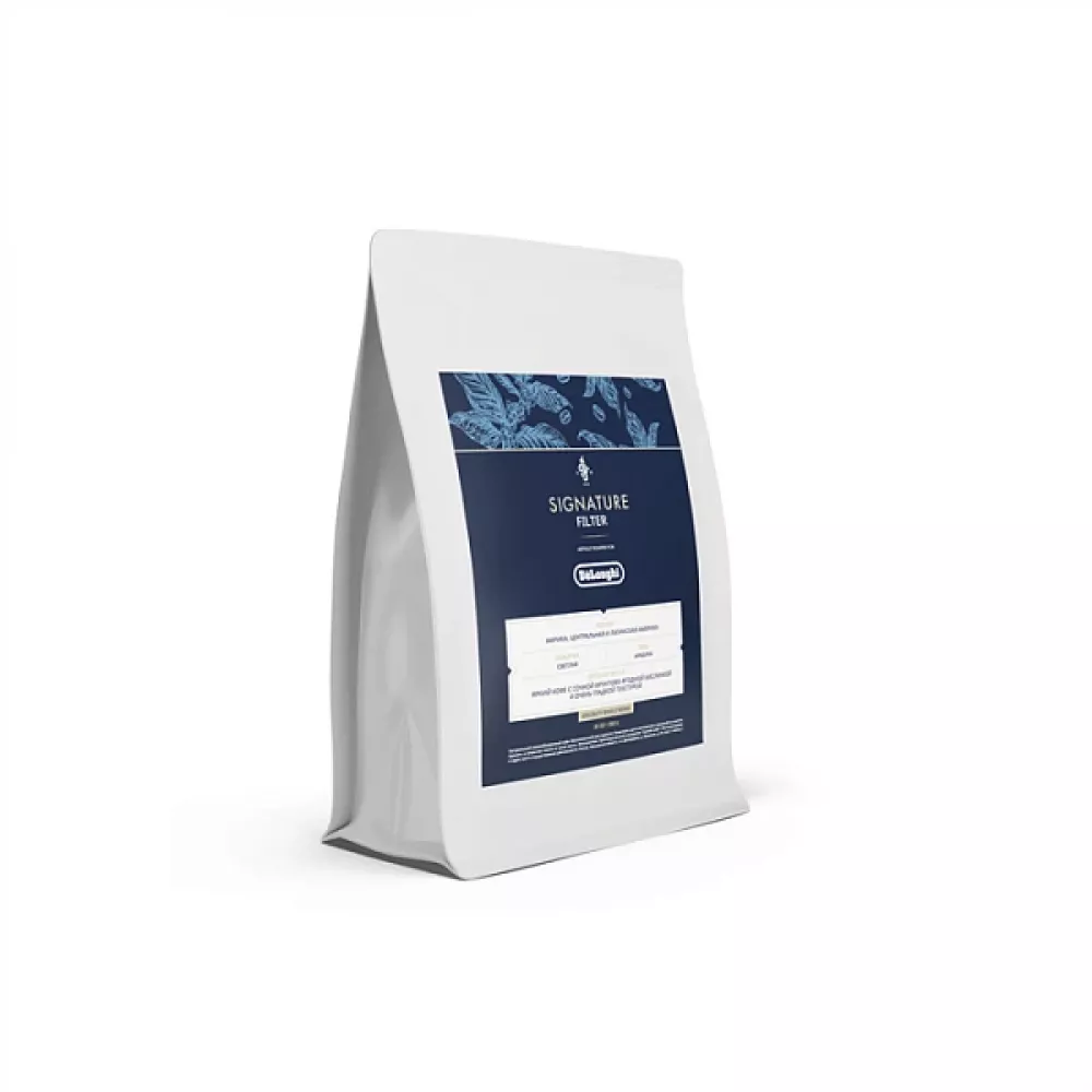 Кофе в зёрнах DeLonghi Signature Filter 250г