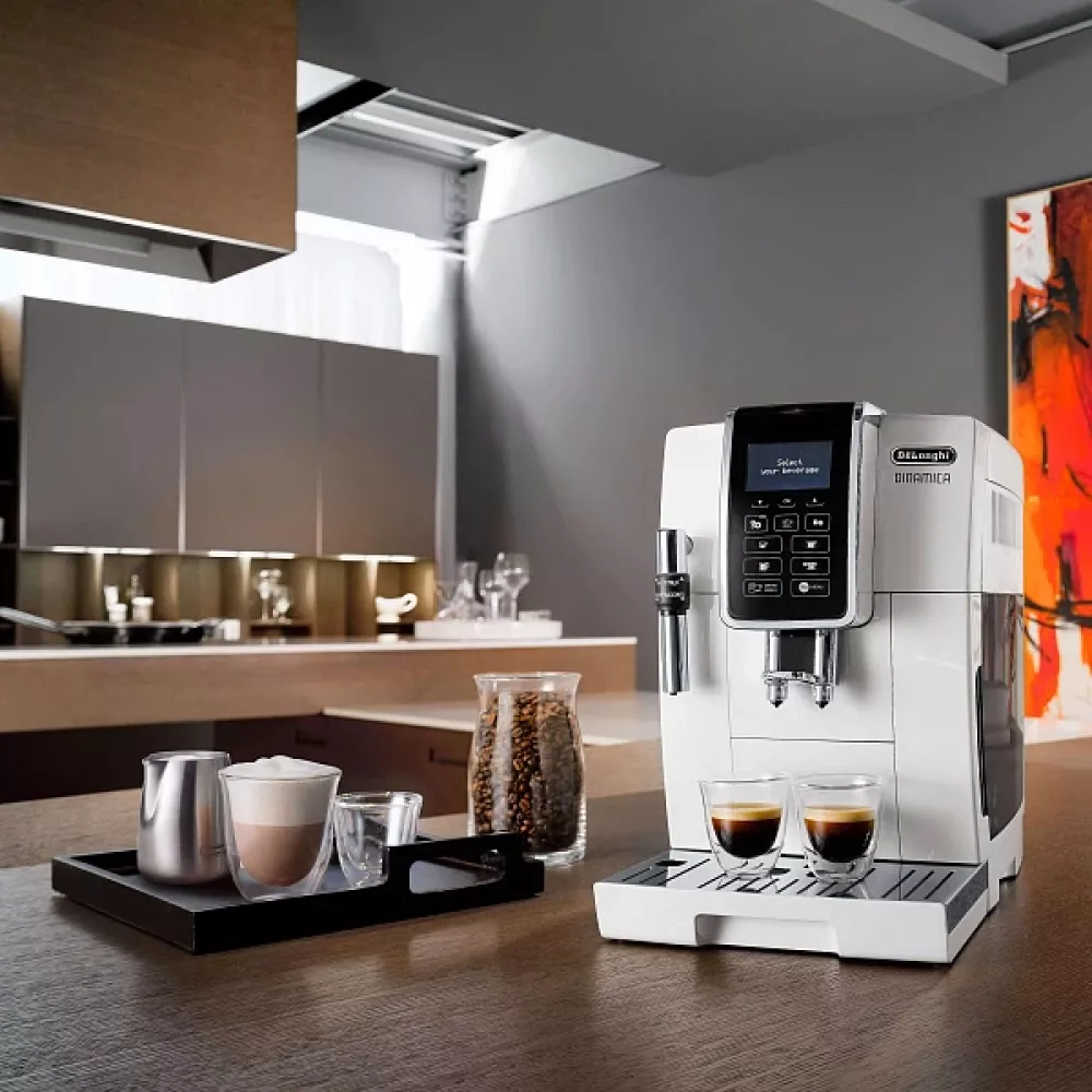 Кофемашина DeLonghi ECAM350.35.W